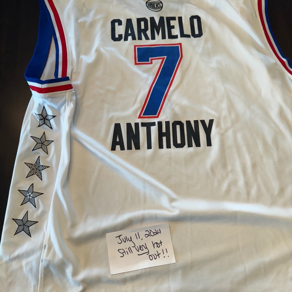 AUTHENTIC RARE 2015 NBA All Star Jersey #7 Carmelo Anthony Men's XXL